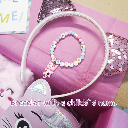 Cat Gift Box for children, Birthday gift box, Girls birthday gift, Daughter gift, Child birthday gift, Sister birthday gift box - My Store