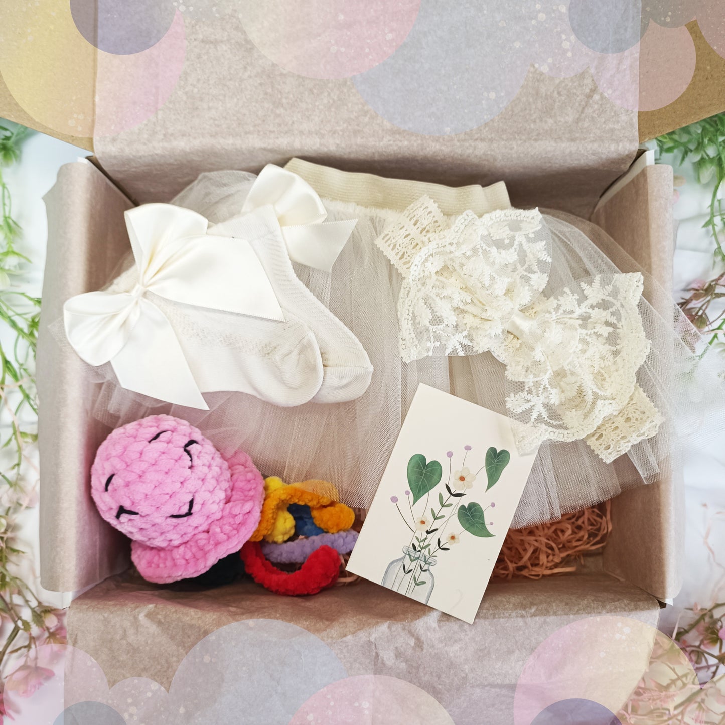 Baby shower gift box, Newborn baby girl gift box,box for girls 0-6 months, birthday gift for baby,baby girl,granddaughter gift,daughter gift - My Store