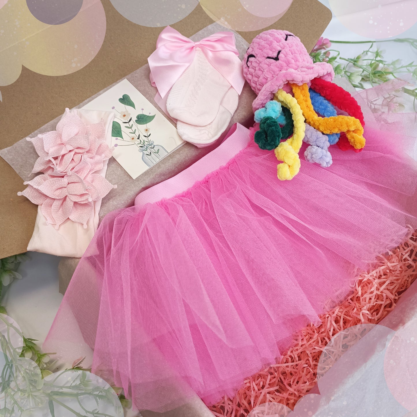 Baby shower gift box, Newborn baby girl gift box,box for girls 0-6 months, birthday gift for baby,baby girl,granddaughter gift,daughter gift - My Store