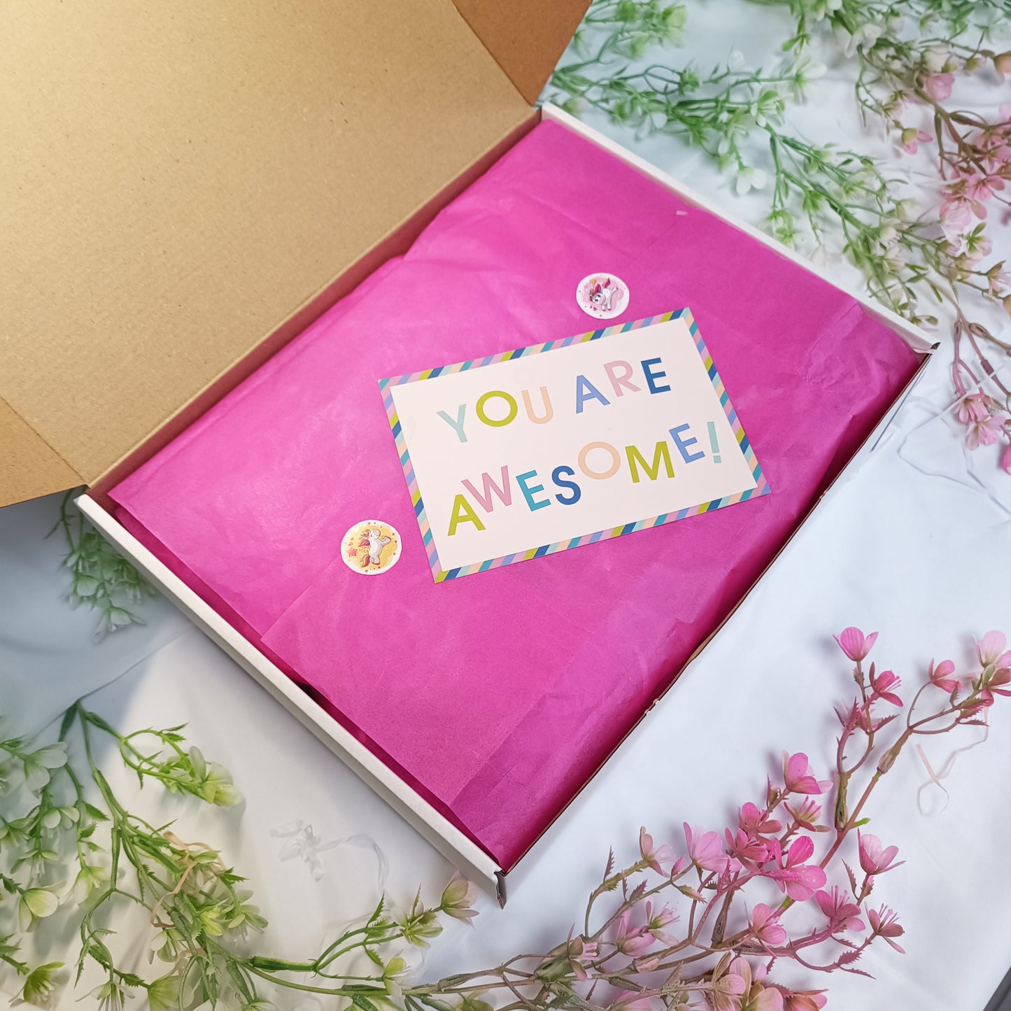 Unicorn gift box for little unicorn lovers