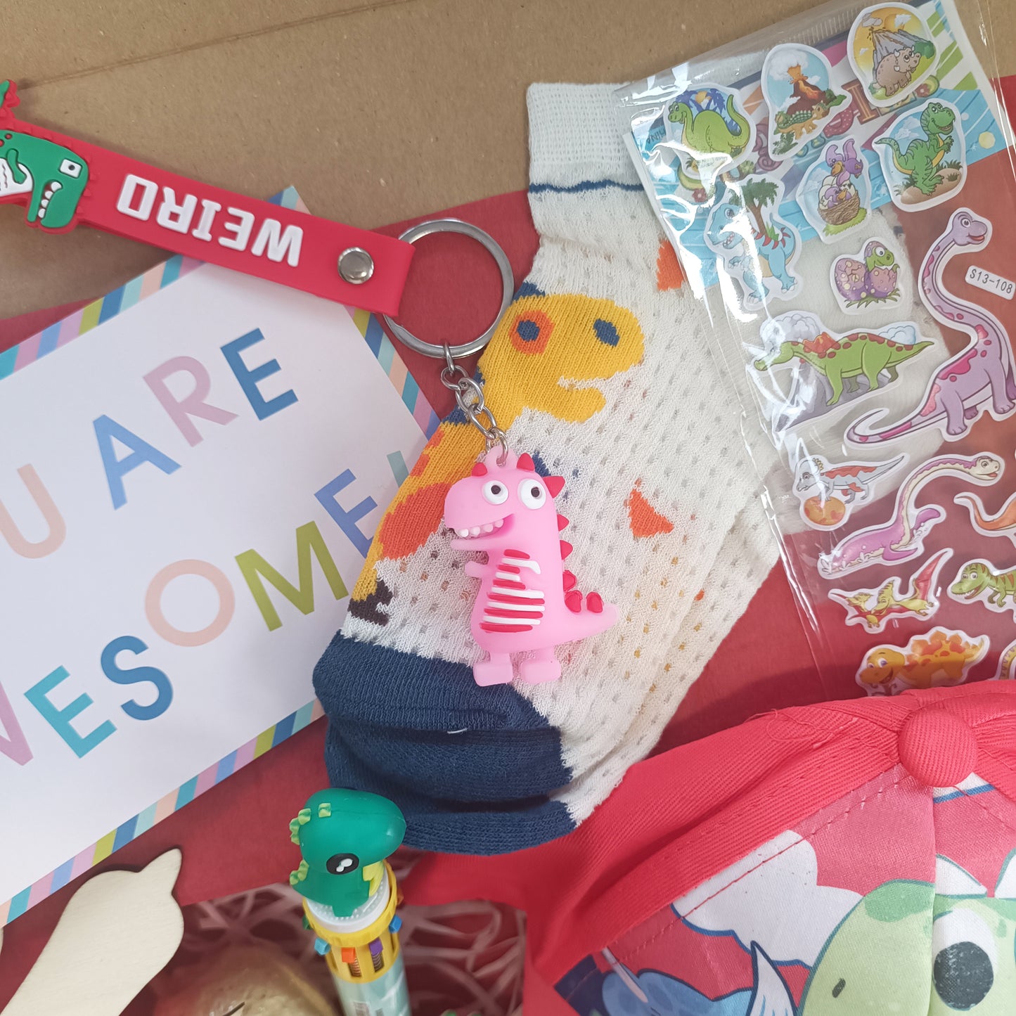Girls Dinosaur Gift Box for 3-6 years